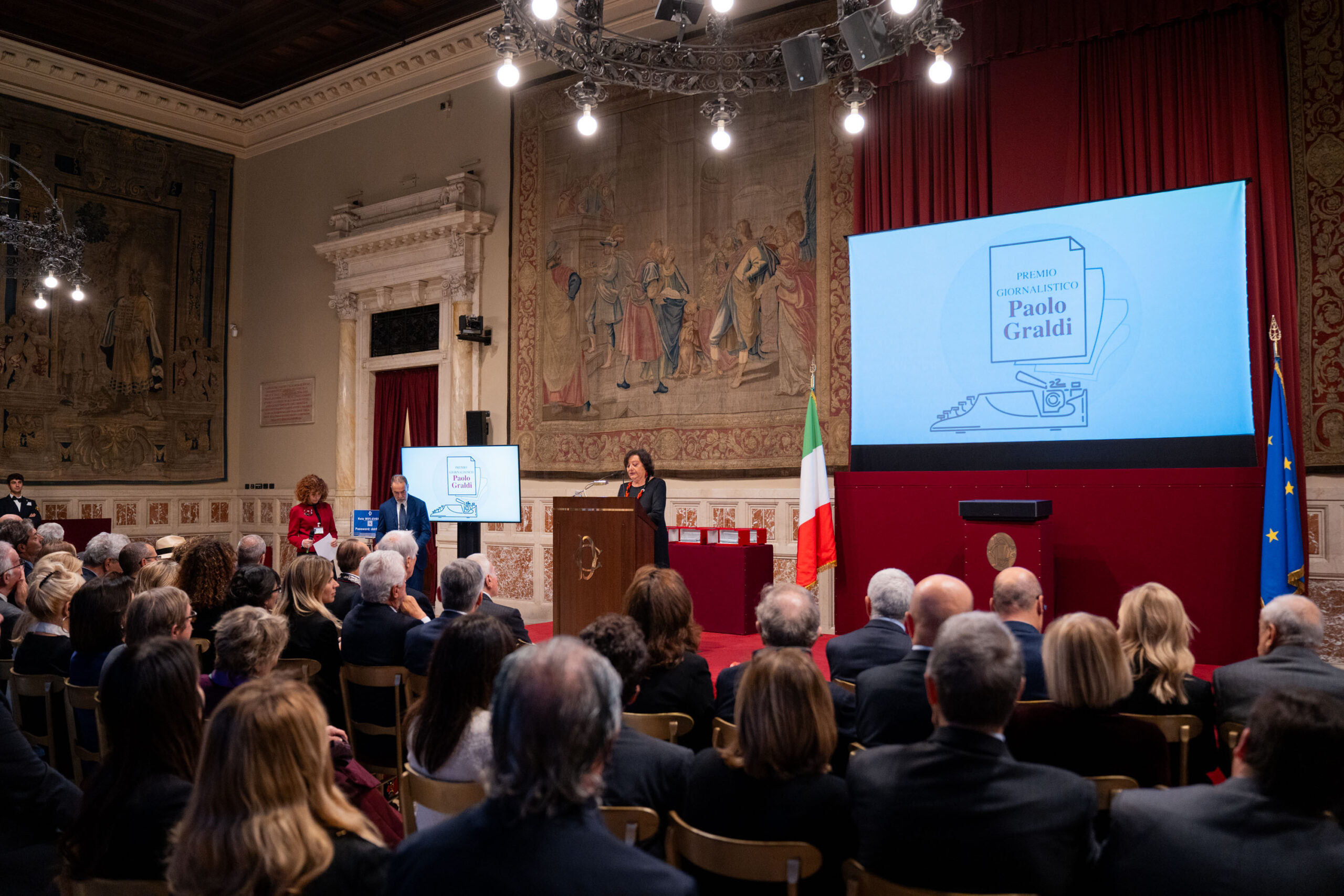 Premio Paolo Graldi 2024. FOTO FRACASSI/TOIATI. Nella foto: Simonetta Matone Davide Fracassi/Ag.Toiati