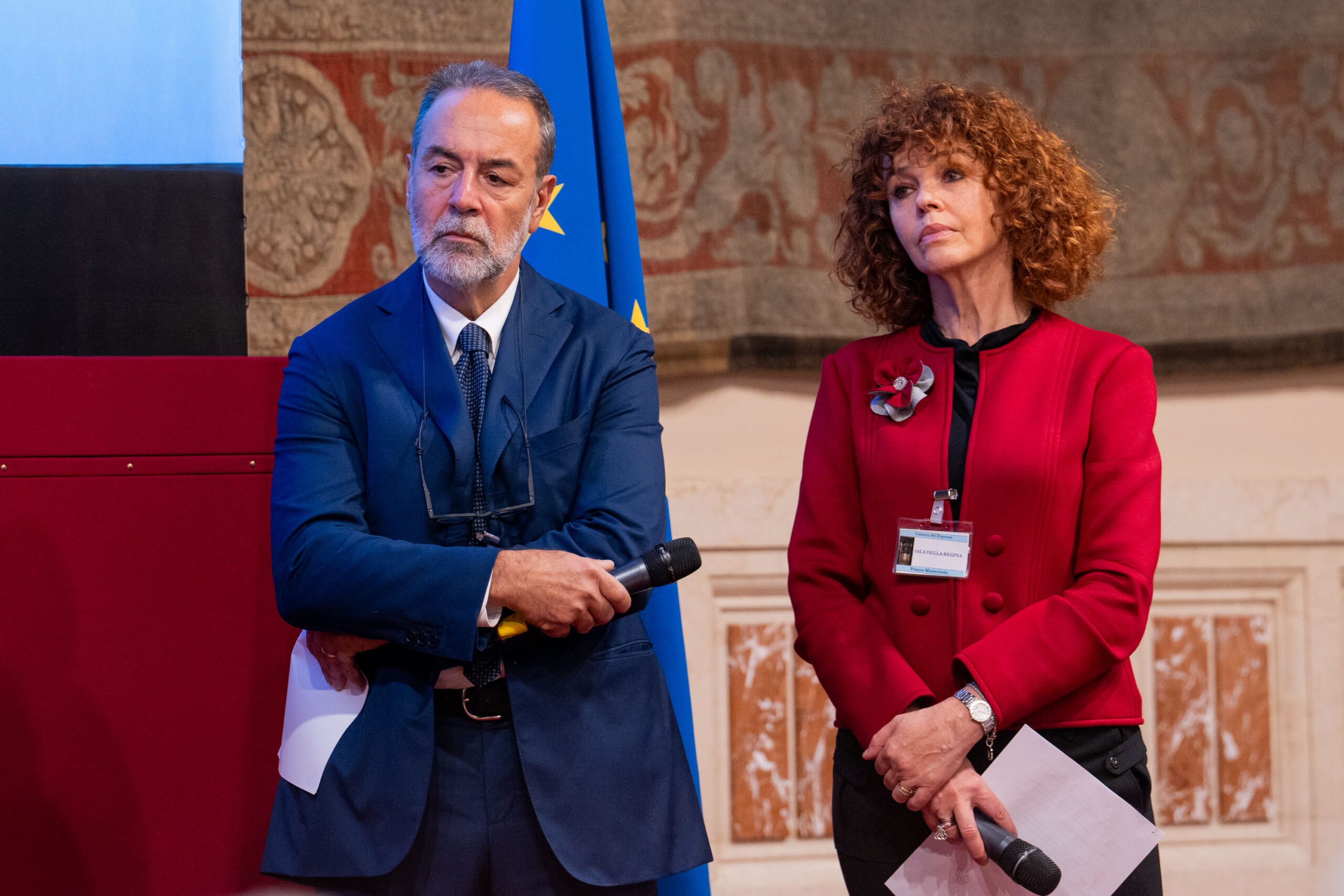 Premio Paolo Graldi 2024. FOTO FRACASSI/TOIATI. Nella foto: Massimo Martinelli e Paola Saluzzi Davide Fracassi/Ag.Toiati